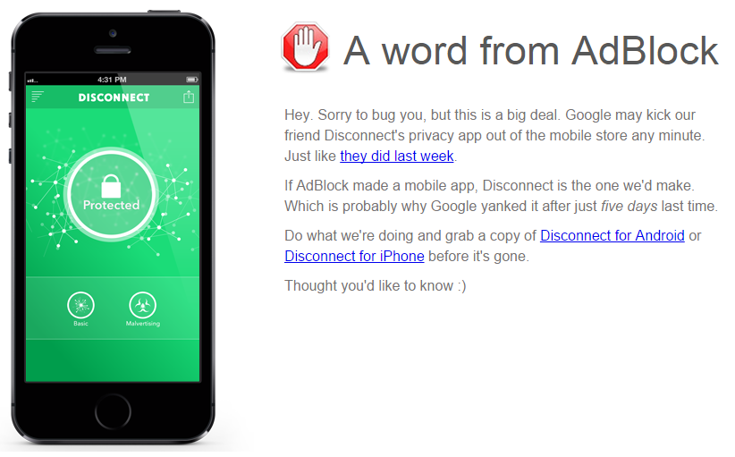 Google полює на мобільні додатки, які заважають збирати персональні дані
